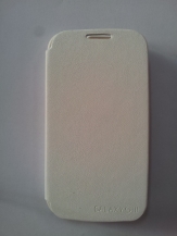 Бял калъф тип книга за Samsung i9300 Galaxy S3